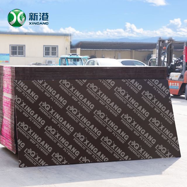 13Layers Hardwood Core Film Faced Plywood For Construction