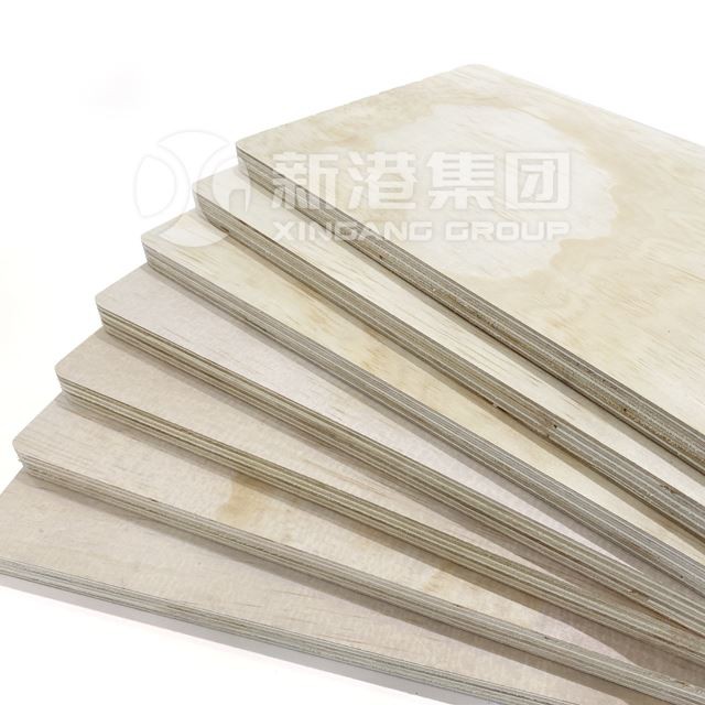 15mm Commercial Pine Plywood For Furniture