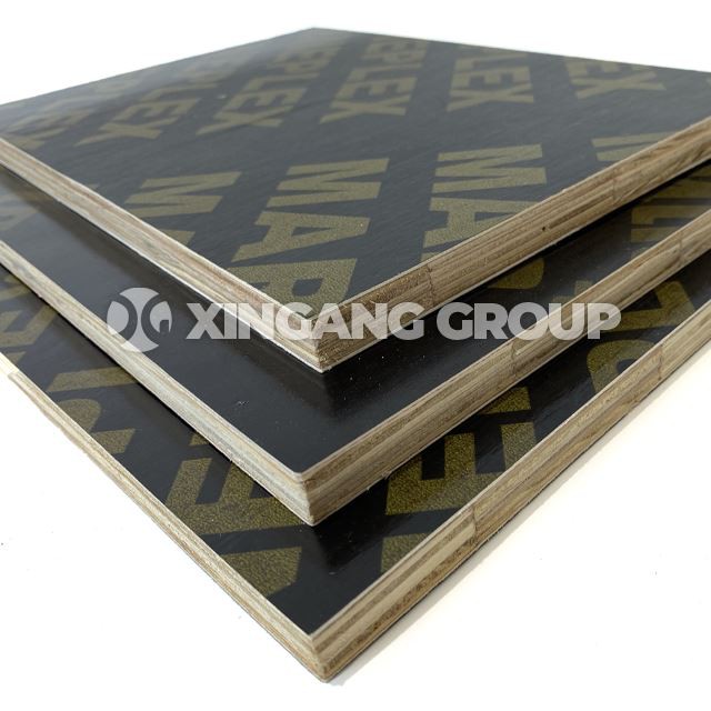 FInger Joint Core Recycled Core 12mm 15mm 18mm Film Faced Shuttering Formwork Plywood For Construction Use