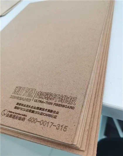 Ultra tanka fiberboard 0.8mm-8mm